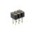 DS1002-01-2x3V13-JK-CONNFLY-2×3 Pin 2.54mm IC Socket DIP,R/A & SMT Type