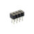 DS1002-01-2x4V13-JK-CONNFLY-2×4 Pin 2.54mm IC Socket DIP,R/A & SMT Type