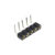 DS1002-01-1x5R13-JK-CONNFLY-1×5 Pin 2.54mm IC Socket DIP,R/A & SMT Type