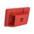 Raspberry Pi 4 Model B Touchscreen 7 inch Display Case -ABS, Red